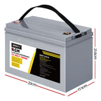 Giantz 100Ah 12V AGM Deep Cycle Battery