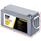 Giantz 200Ah 12V AGM Deep Cycle Battery