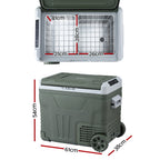 50L Portable Fridge Freezer 12V/24V/240V