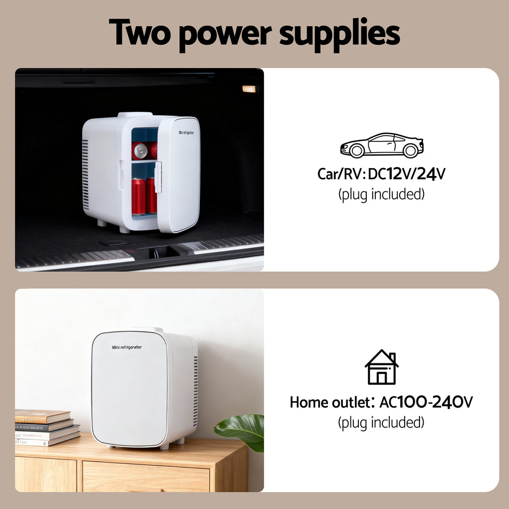 Glacio 26L Portable Fridge Freezer 240V