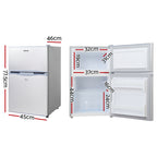 Glacio 65L Portable Fridge Freezer 12V/24V/240V
