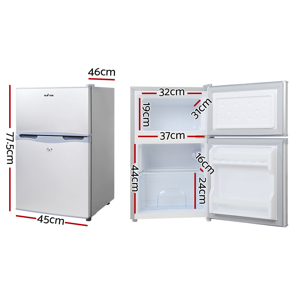 Glacio 65L Portable Fridge Freezer 12V/24V/240V