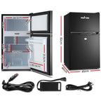 Glacio 90L Portable Fridge Freezer 12V/24V/240V