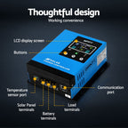 Giantz 60A MPPT Solar Charge Controller 12V/24V