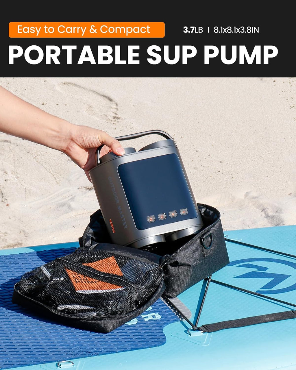 OutdoorMaster Vortex SUP Pump - 20PSI