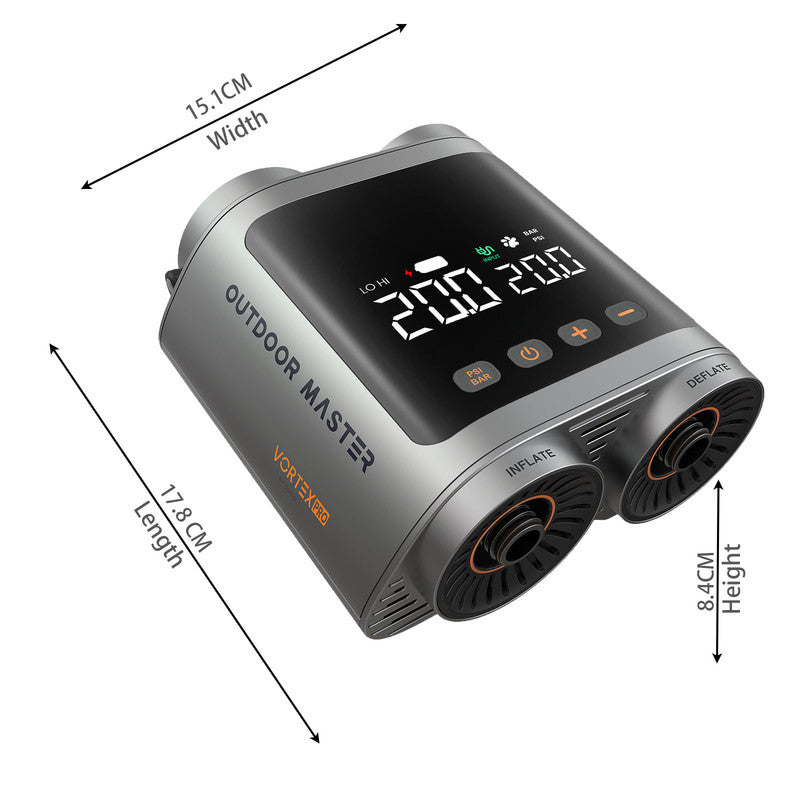 OutdoorMaster Vortex Pro 57.7Wh SUP Electric Pump