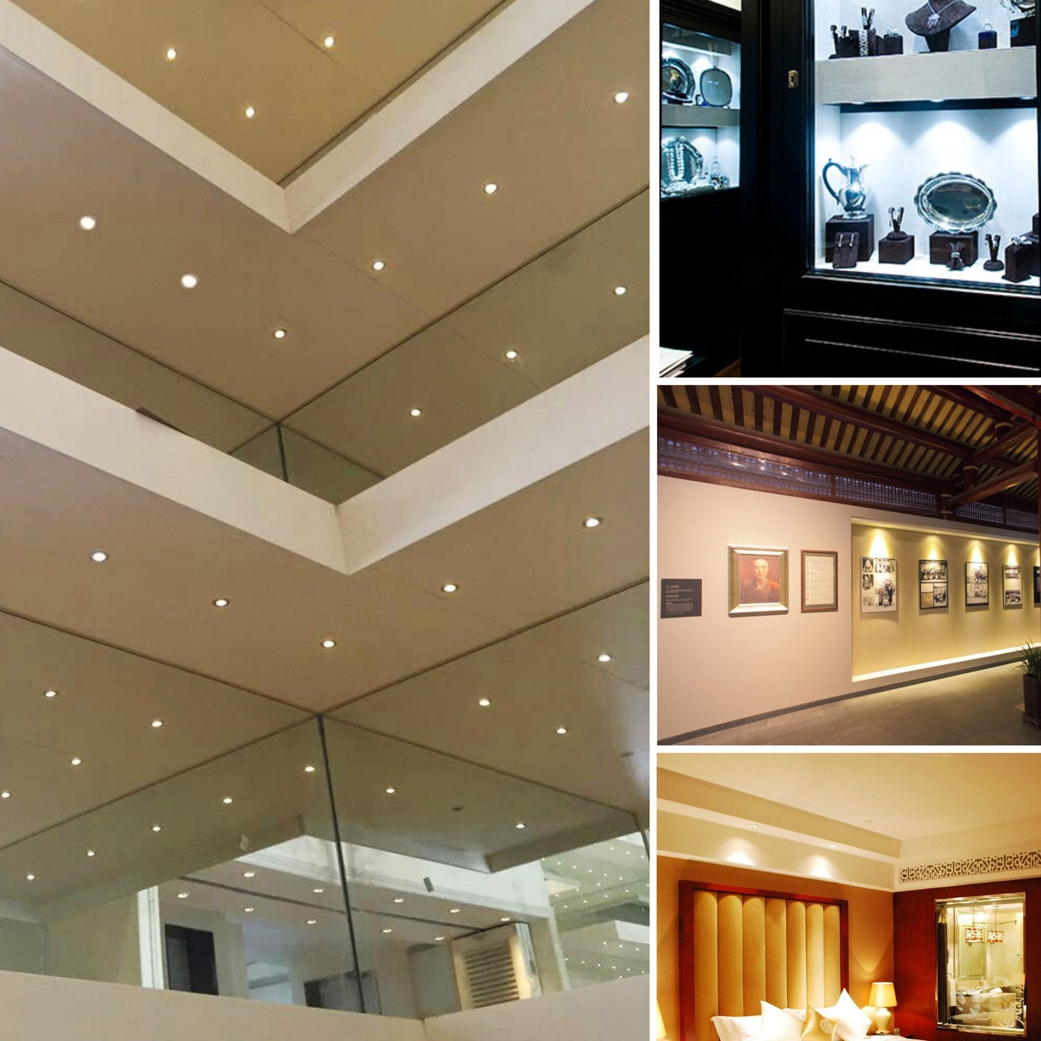 12V LED Recessed Mini Downlights - 9 Pack