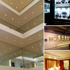 12V LED Recessed Mini Downlights - 9 Pack Hardwired