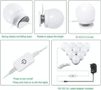 Hollywood LED Vanity Mirror Lights - 12V Dimmable Kit
