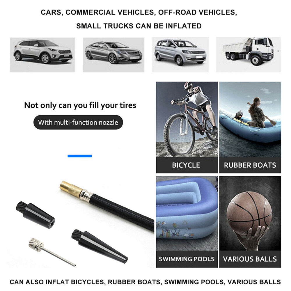 12V 150PSI Car Air Compressor Portable Tyre Deflator