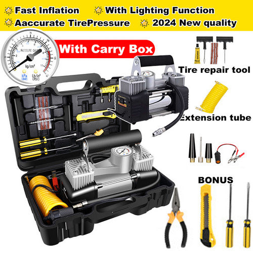 4WD Car Pump Truck 12V 150PSI Air Compressor Portable Tyre Inflator