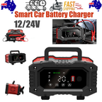 12V/24V 20A Smart Battery Charger - Lead Acid, LiFePO4, AGM Compatible