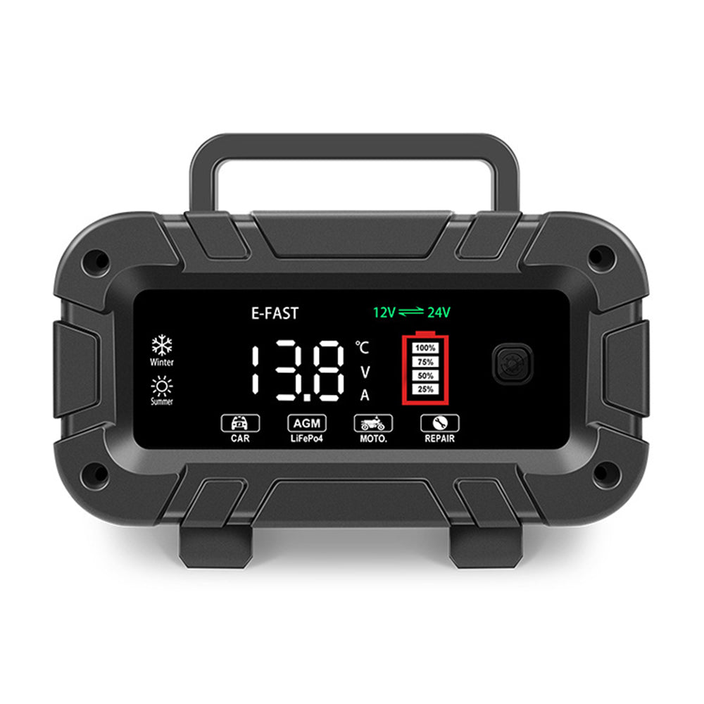 12V/24V 20A Smart Battery Charger - Lead Acid, LiFePO4, AGM Compatible