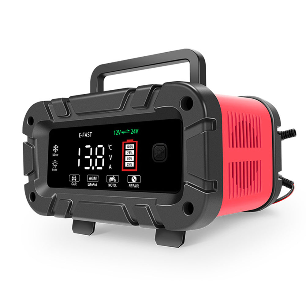 12V/24V 20A Smart Battery Charger - Lead Acid, LiFePO4, AGM Compatible