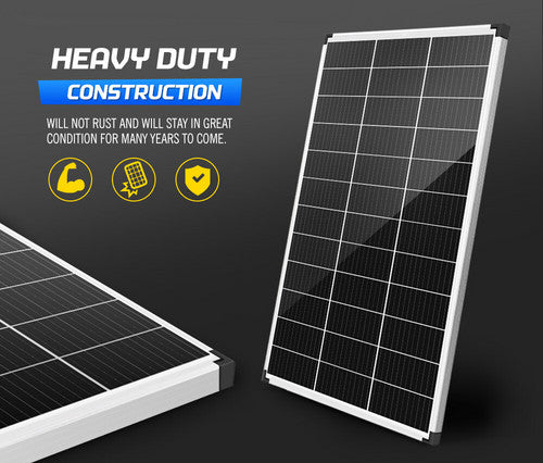 12V 130W Mono Solar Panel Kit