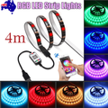 4M RGB LED Strip Lights IP65 Waterproof 300LEDs 12V USB