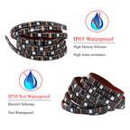 4M RGB LED Strip Lights IP65 Waterproof 300LEDs 12V USB