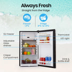 GECKO 95L Portable Fridge Freezer 12V/24V