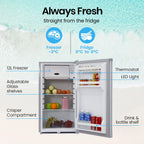 GECKO 95L Portable Fridge Freezer 12V/24V
