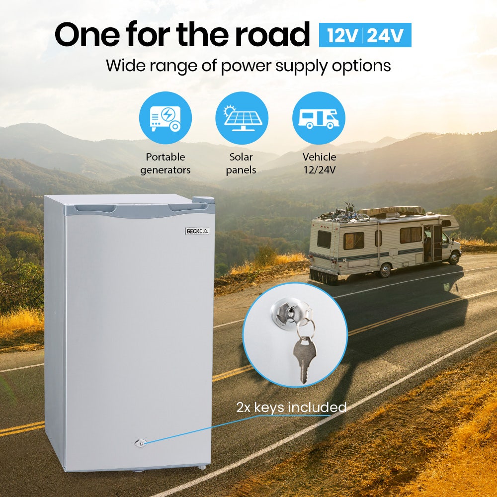 GECKO 95L Portable Fridge Freezer 12V/24V