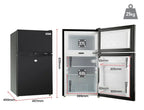 GECKO 95L Portable Fridge Freezer 12V/24V