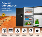 GECKO 95L Portable Fridge Freezer 12V/24V