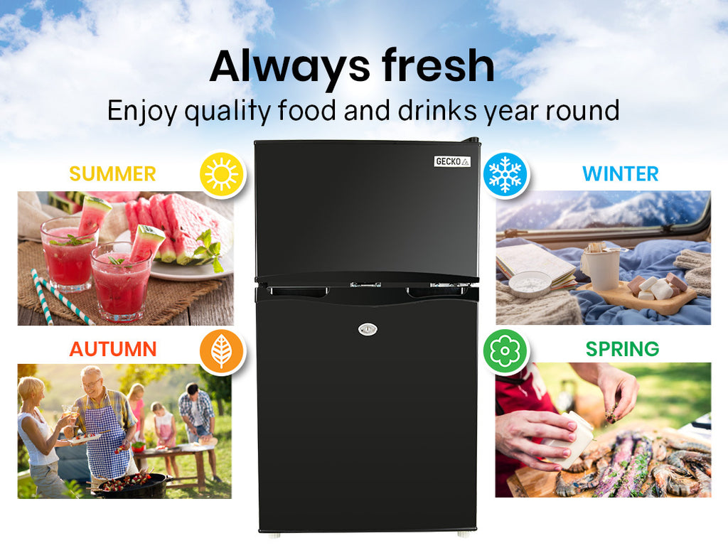 GECKO 95L Portable Fridge Freezer 12V/24V