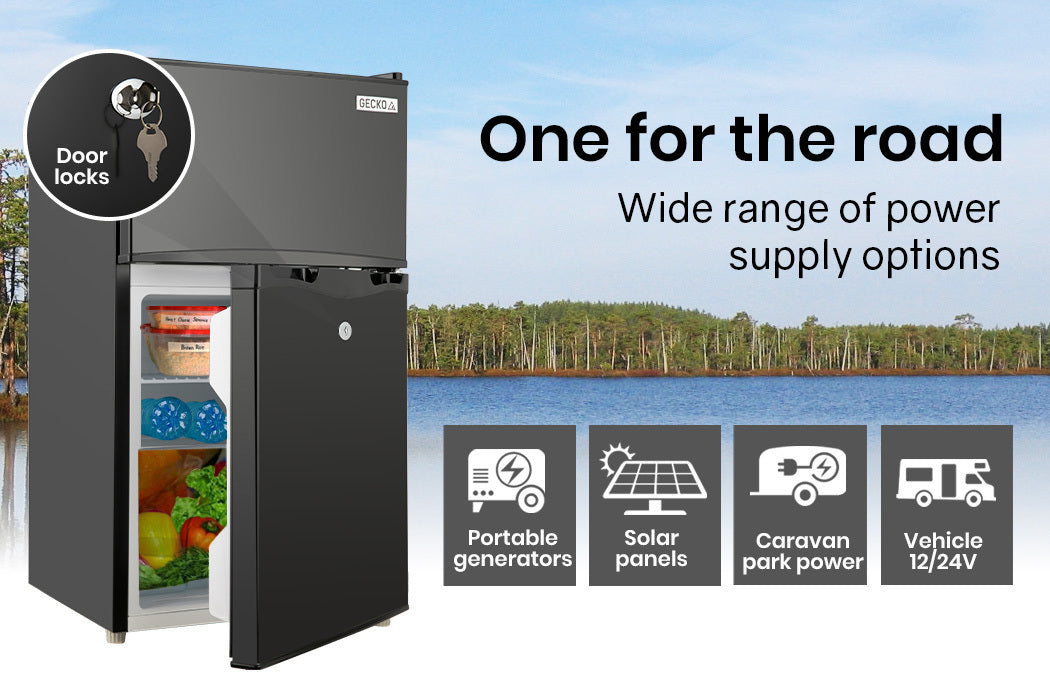 GECKO 95L Portable Fridge Freezer 12V/24V