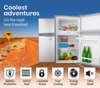 GECKO 95L Portable Fridge Freezer 12V/24V
