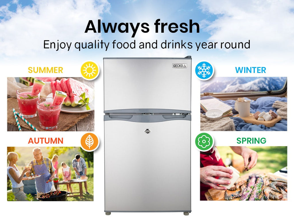 GECKO 95L Portable Fridge Freezer 12V/24V