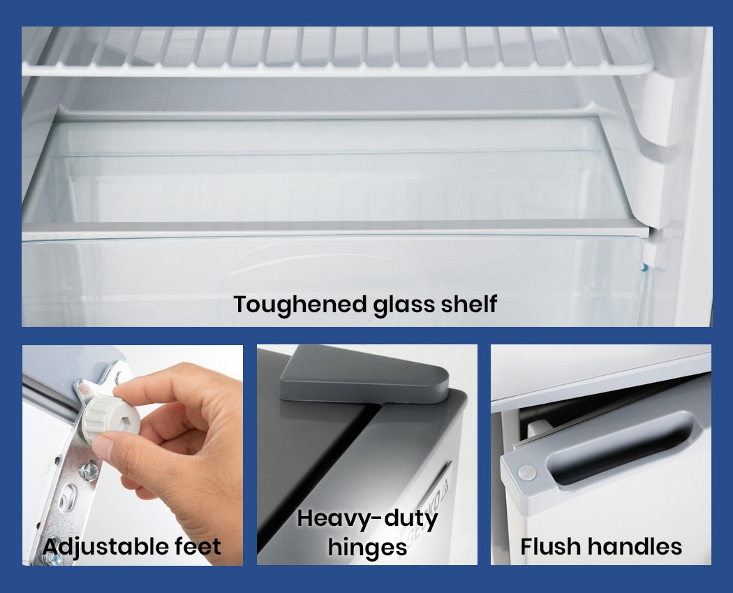 GECKO 95L Portable Fridge Freezer 12V/24V