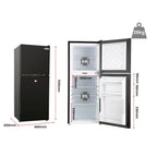 GECKO 125L Portable Fridge Freezer 12V/24V