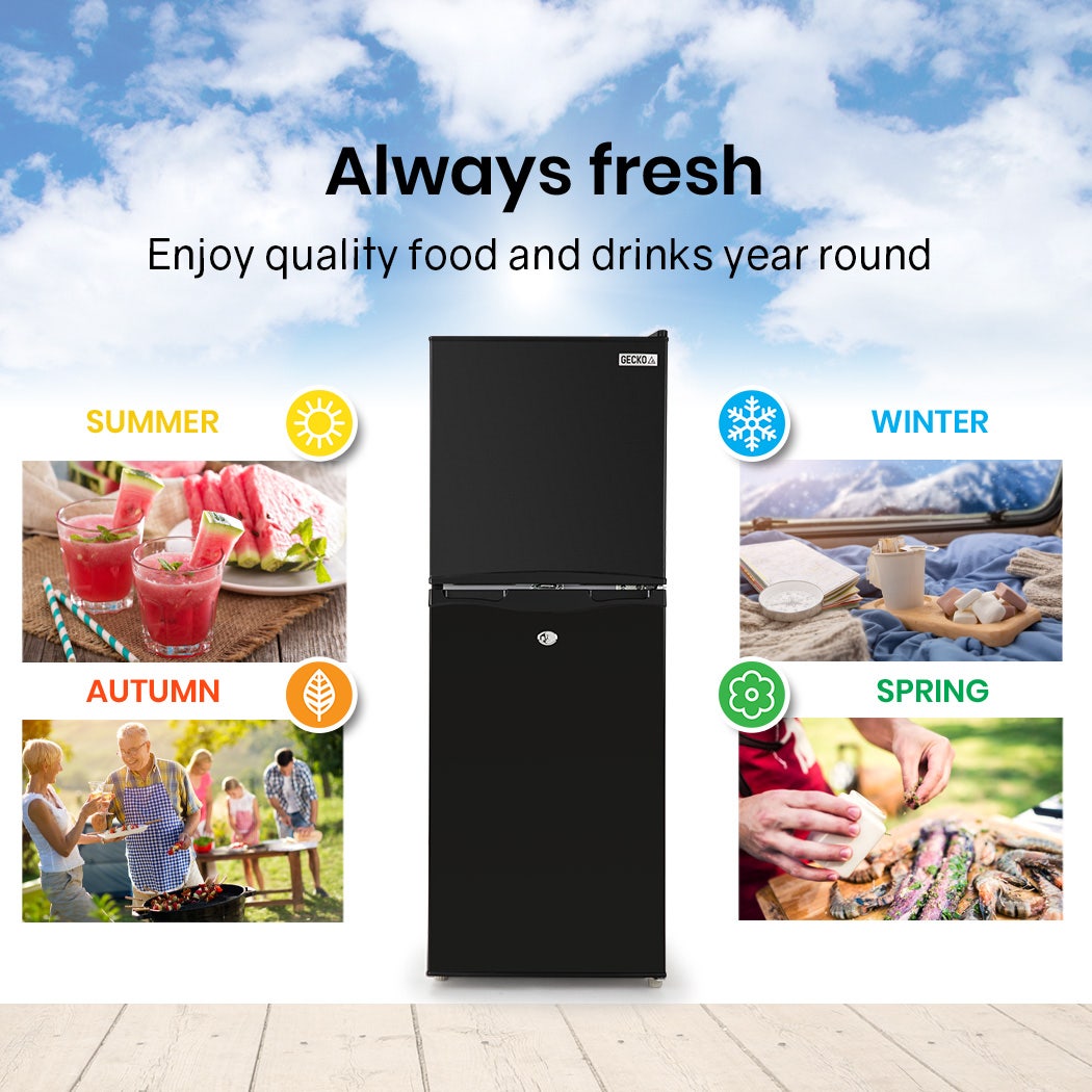 GECKO 125L Portable Fridge Freezer 12V/24V
