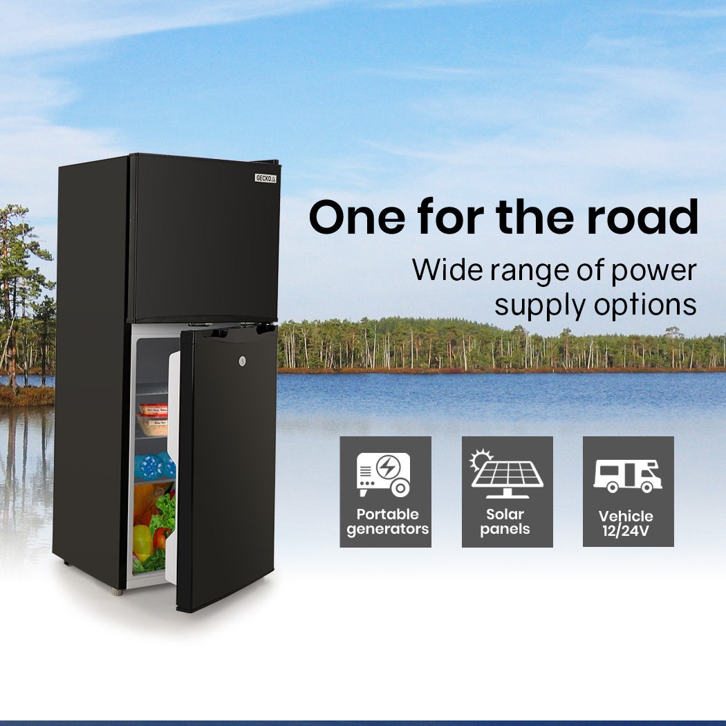 GECKO 125L Portable Fridge Freezer 12V/24V