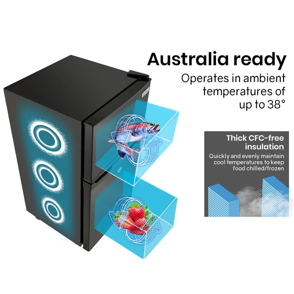 GECKO 125L Portable Fridge Freezer 12V/24V