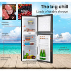 GECKO 125L Portable Fridge Freezer 12V/24V