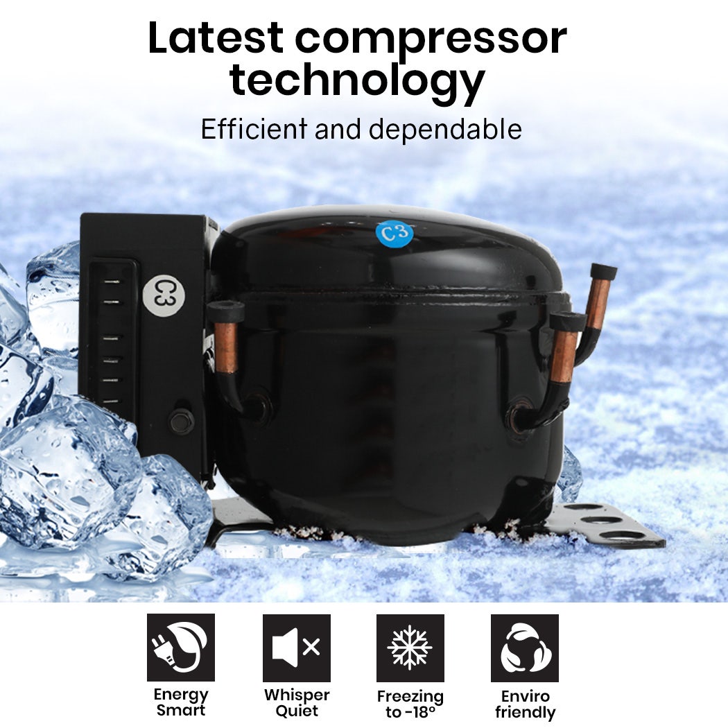 GECKO 125L Portable Fridge Freezer 12V/24V