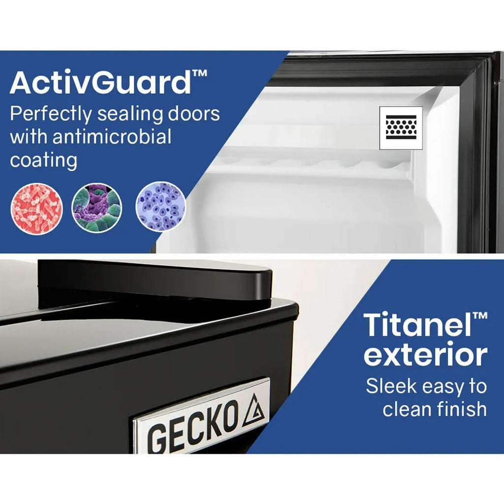 GECKO 125L Portable Fridge Freezer 12V/24V