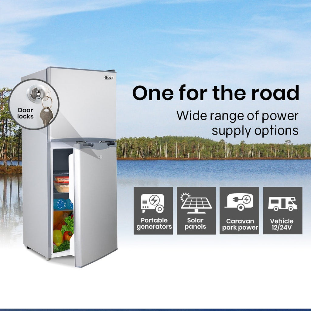 GECKO 125L Portable Fridge Freezer 12V/24V