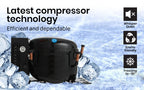 GECKO 57L Portable Fridge Freezer 12V/24V