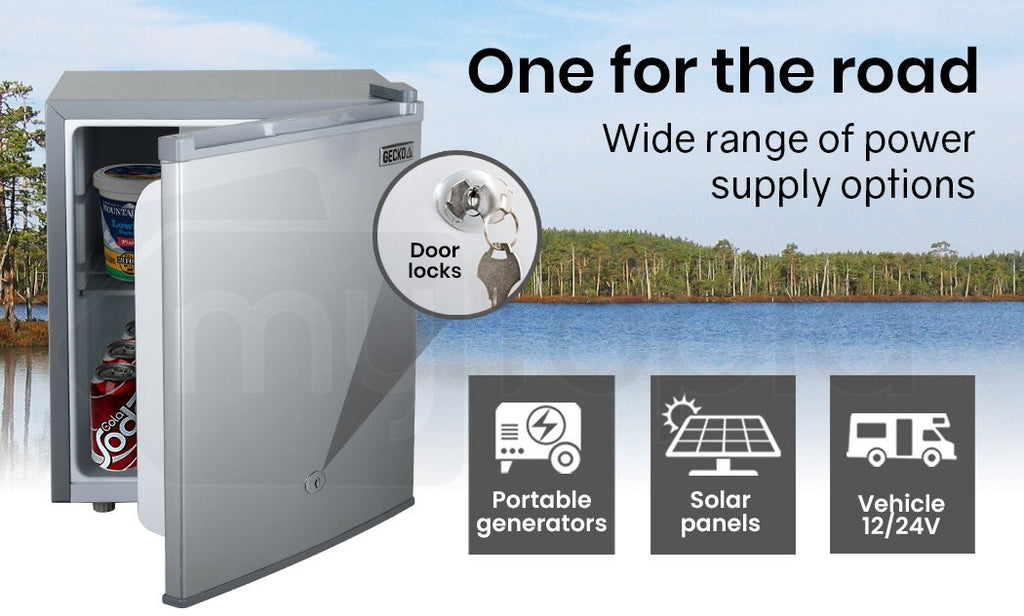 GECKO 57L Portable Fridge Freezer 12V/24V
