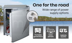 GECKO 57L Portable Fridge Freezer 12V/24V