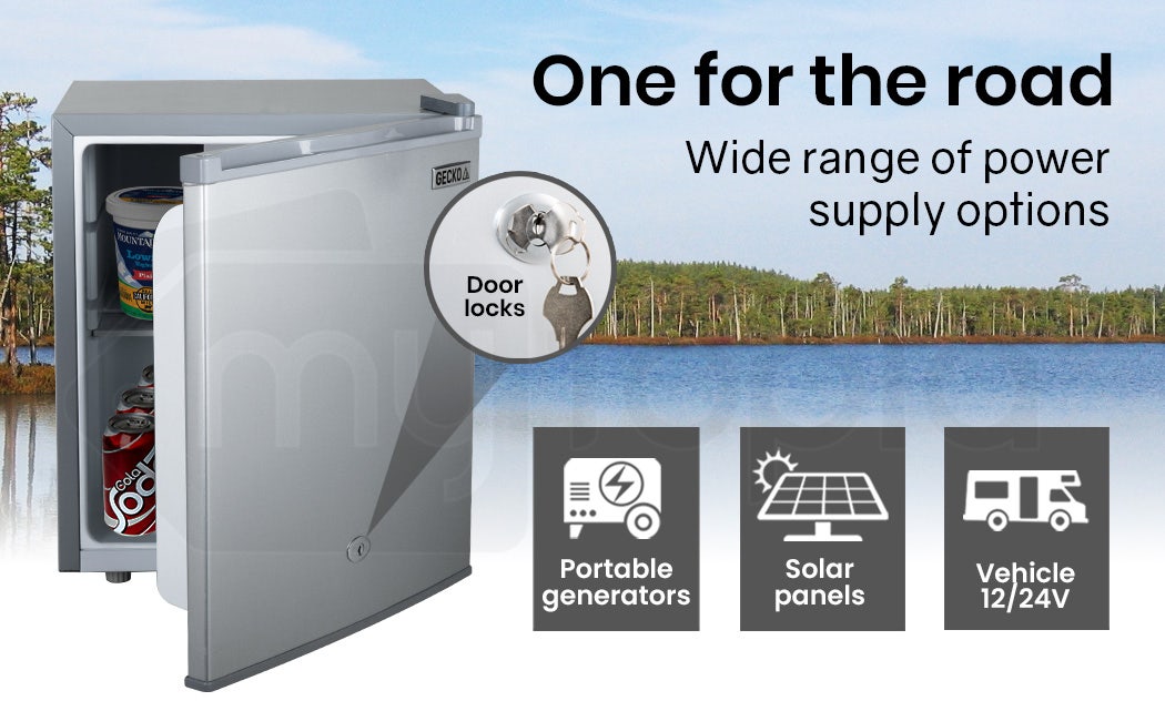 GECKO 57L Portable Fridge Freezer 12V/24V