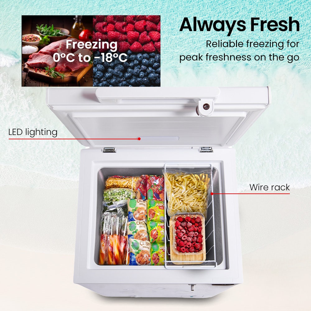 GECKO 100L Portable Fridge Freezer 12V/24V/240V