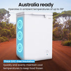 GECKO 100L Portable Fridge Freezer 12V/24V/240V