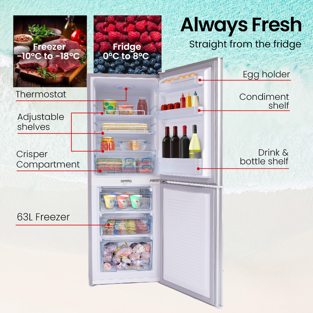 GECKO 160L Portable Fridge Freezer 12V/24V