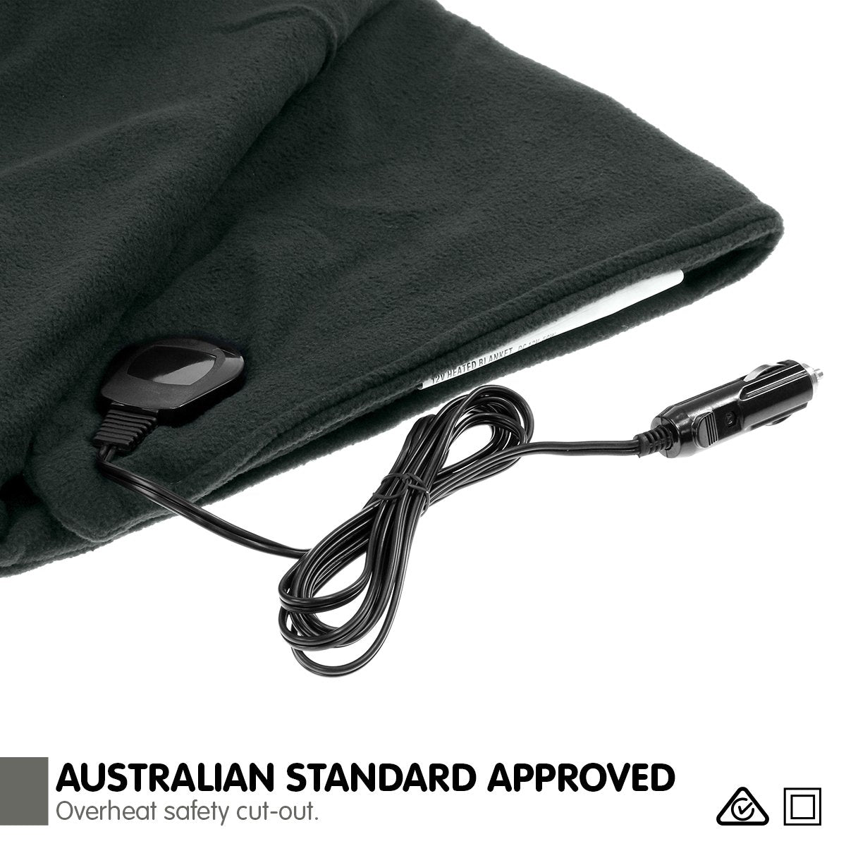 Laura Hill Heated Electric Car Blanket 150110cm 12V