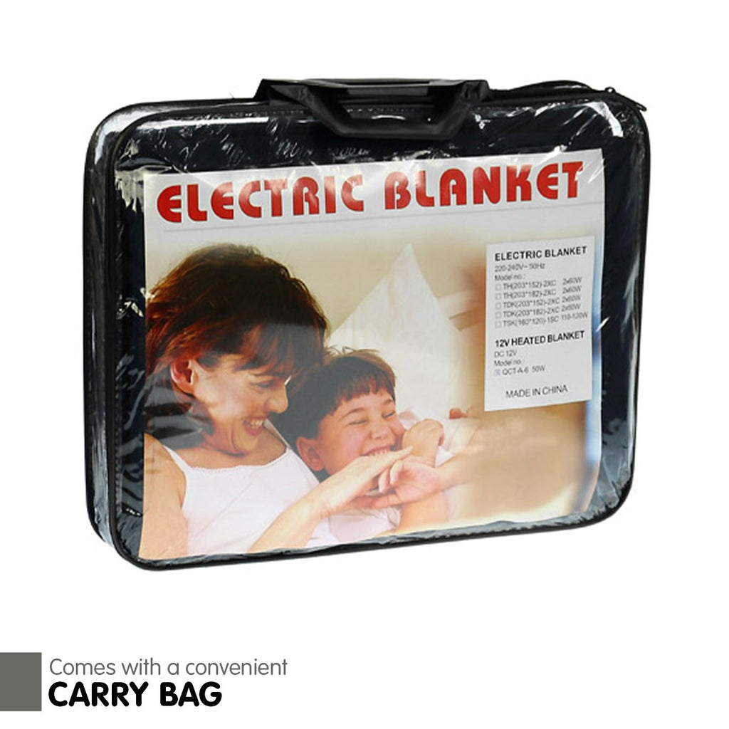 Laura Hill Heated Electric Car Blanket 150110cm 12V