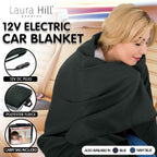 Laura Hill Heated Electric Car Blanket 150110cm 12V