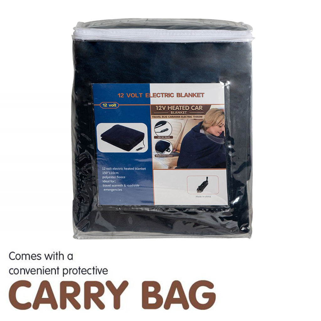 Laura Hill Heated Electric Car Blanket 150110cm 12V